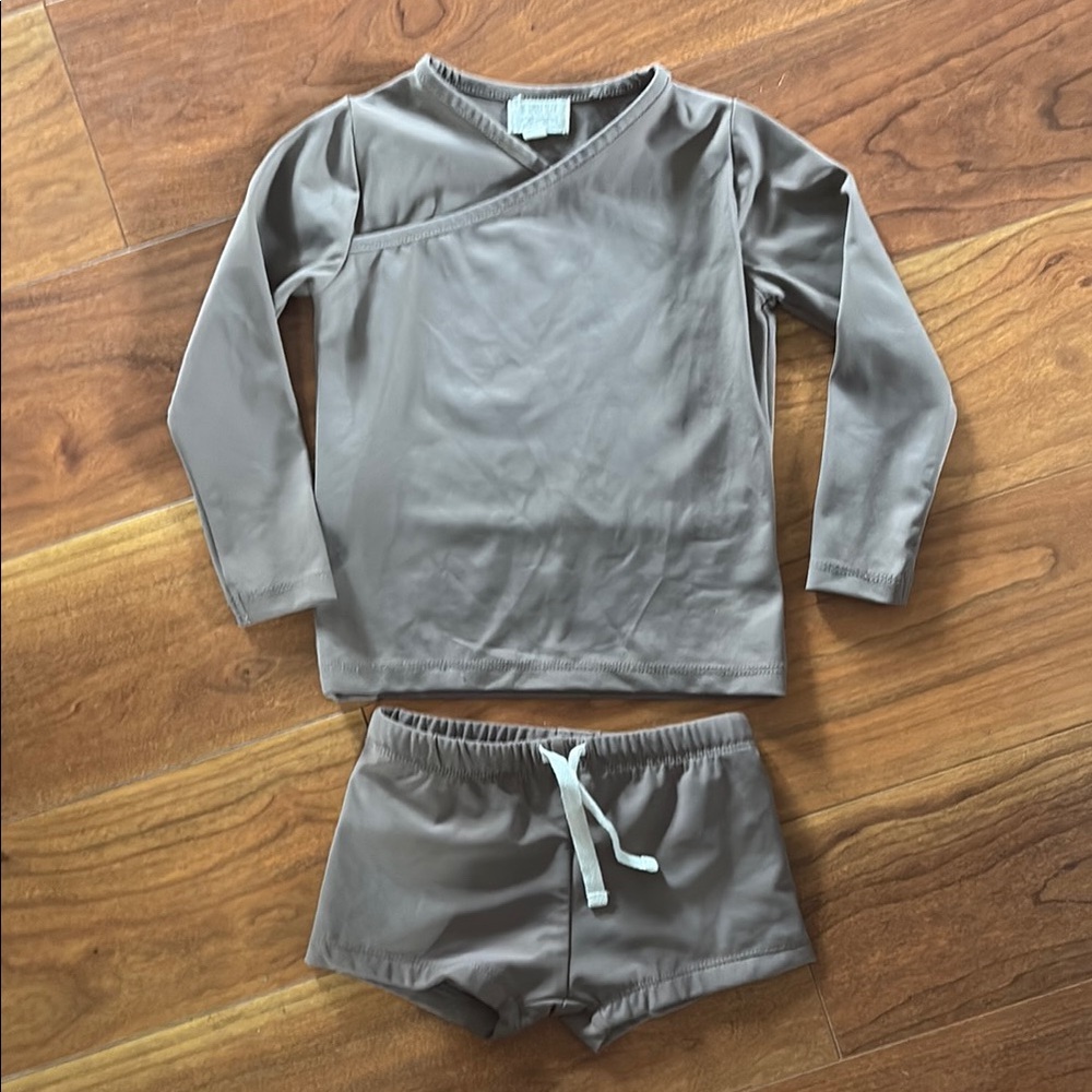 Kids Swim Set in light Brown